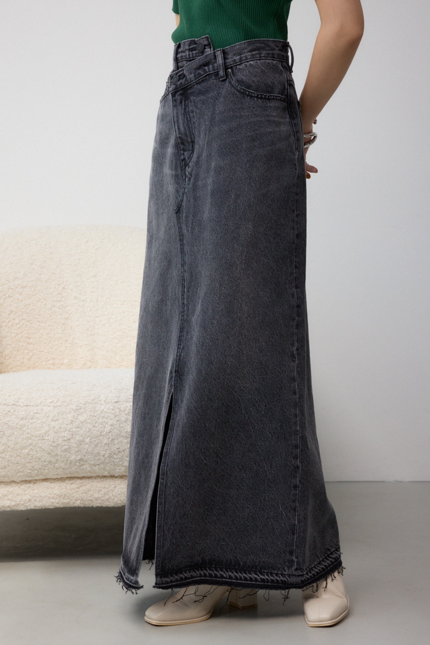 AZUL BY MOUSSY | AZUL DENIM オーバーラップロングスカート (スカート