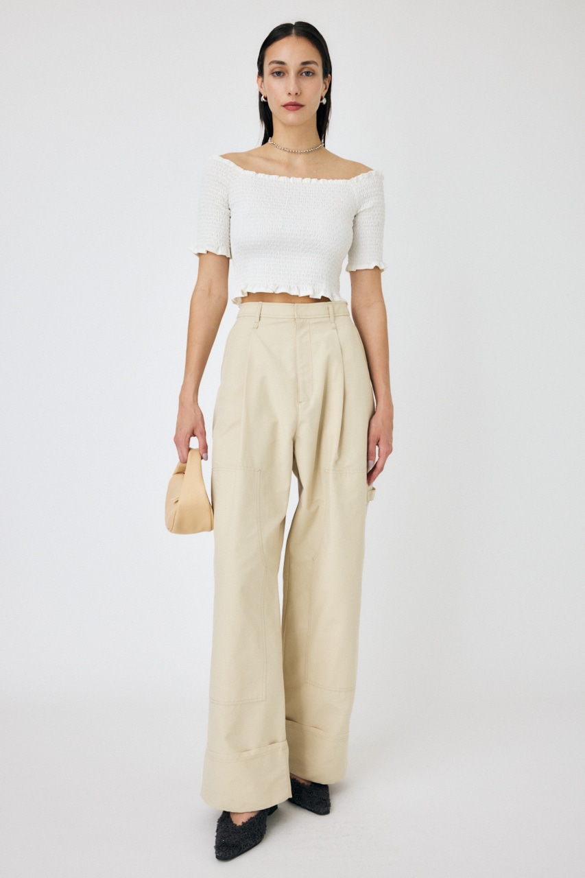 MOUSSY | WAVY オフショルダートップス (その他トップス ) |SHEL'TTER