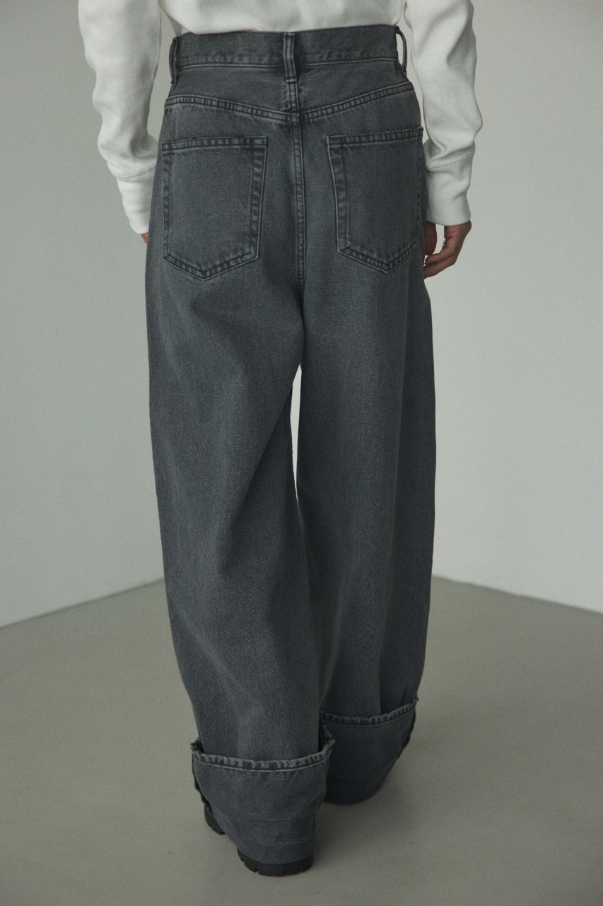 BLACK BY MOUSSY | Roll-up Denim (ワイド ) |SHEL'TTER WEBSTORE