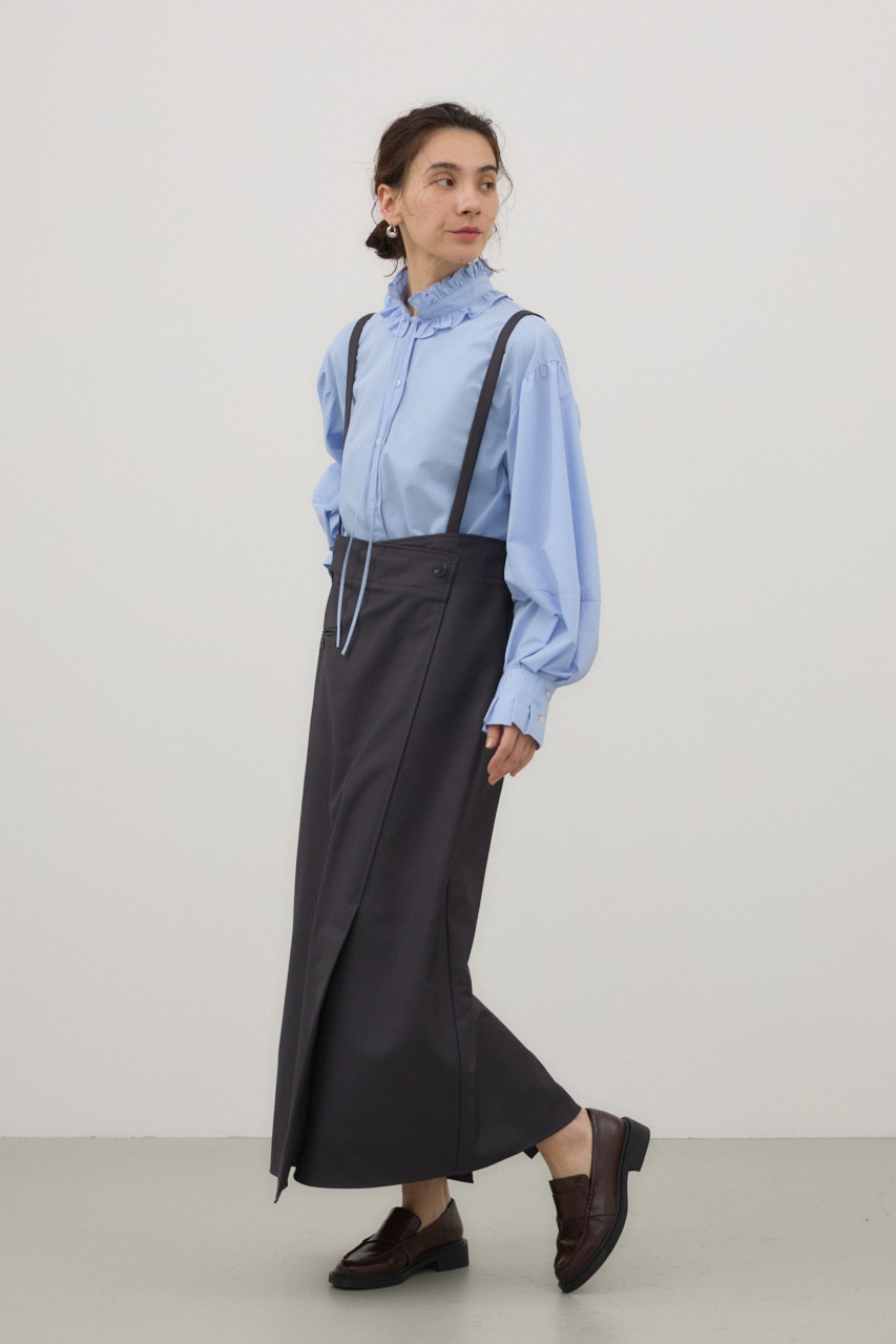 crie conforto | 2WAYサスペンダースカート (スカート(ロング) ) |SHEL