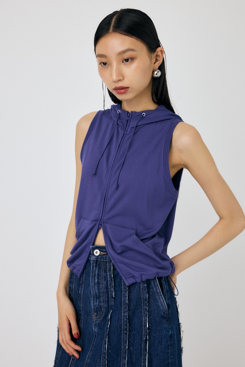 MOUSSY | H/N フーディベスト (その他トップス ) |SHEL'TTER WEBSTORE