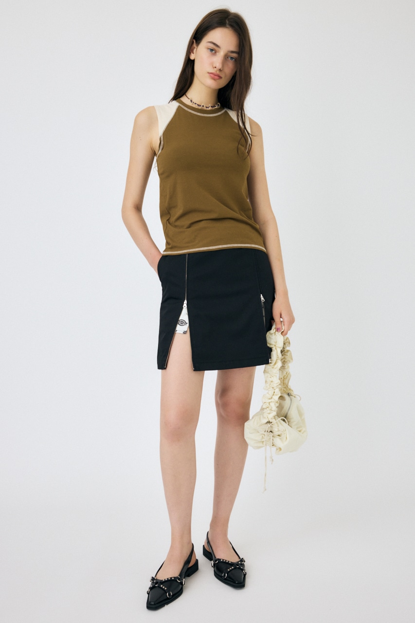 MOUSSY | DICKIES(R) ZIP FRONT スカート (スカート(ミニ) ) |SHEL