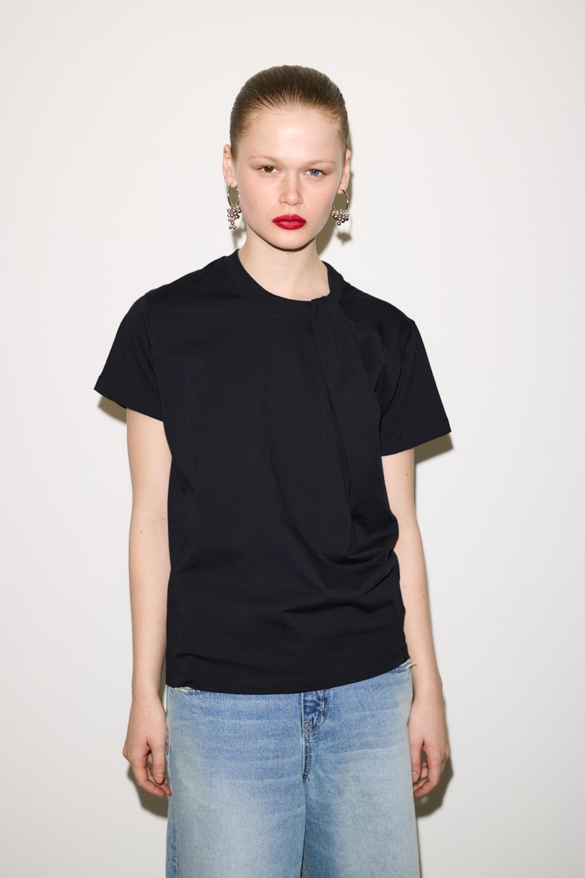 THROW by SLY | 【THROW】TWIST ASYMMETRY トップス (Tシャツ