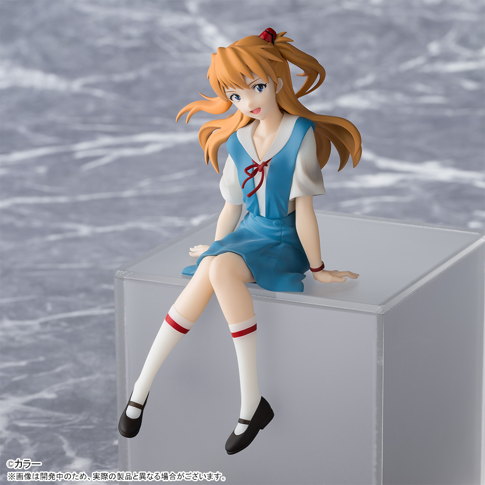 エヴァンゲリオンシリーズから「アスカ」の“ちょこのせ”フィギュアが登場！