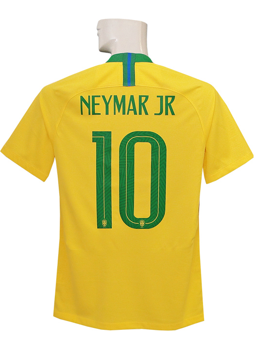 ナイキ) NIKE/18/19ブラジル代表/ホーム/半袖/ネイマール/2018ワールド