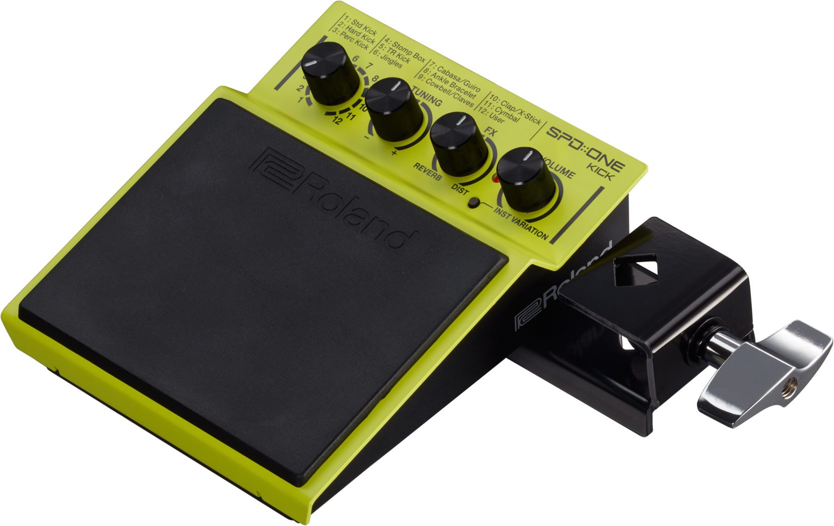 Roland SPD-One Drum Pad - Kick Sample-Based Electronic Kick Drum