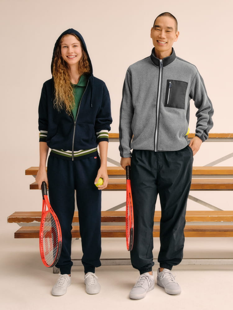 新品未使用】 UNIQLO スウェット上下セット JWアンダーソン フェデラー