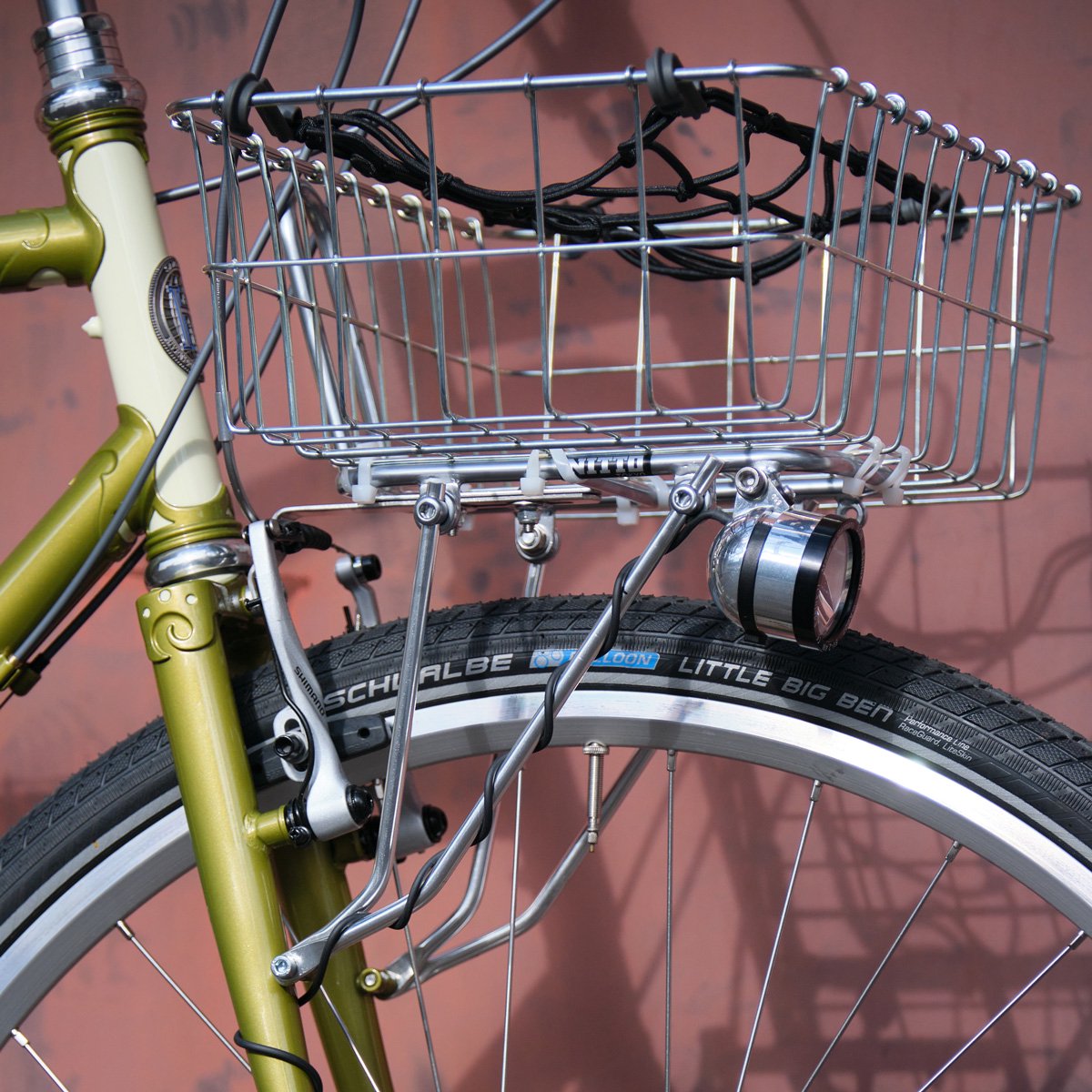 NITTO M-1B front rack (silver) - HAPPY BIKES