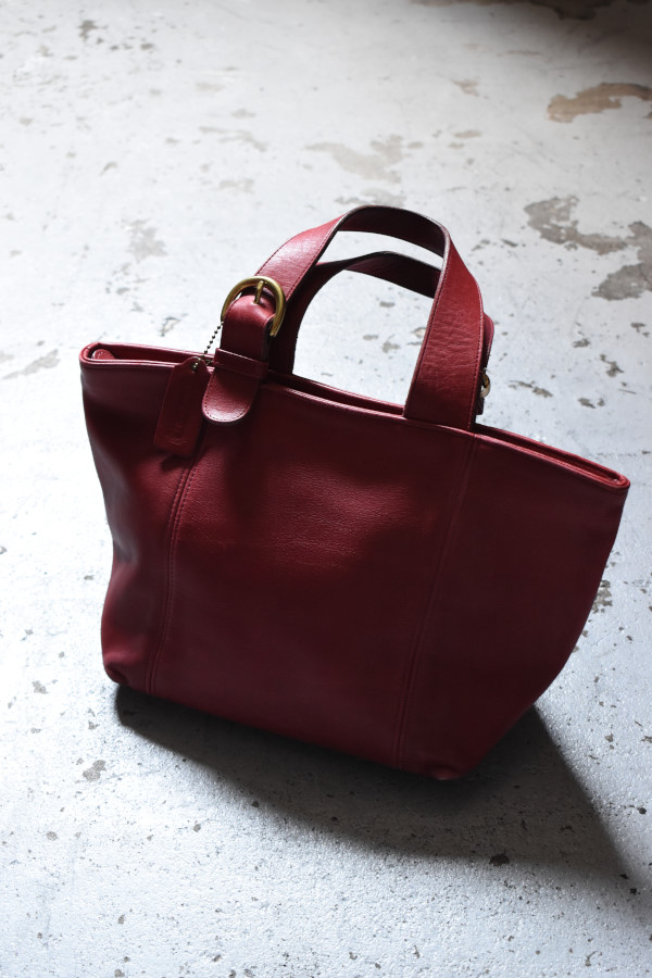 90's old COACH leather bag