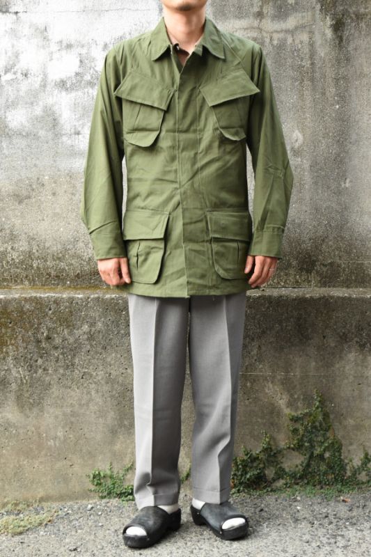 DEADSTOCK] 70's US ARMY jungle fatigue jacket