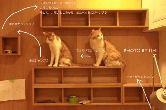 キャットステップ簡単DIY♪＠無印良品＿春の模様替えvol.3 | いいひ