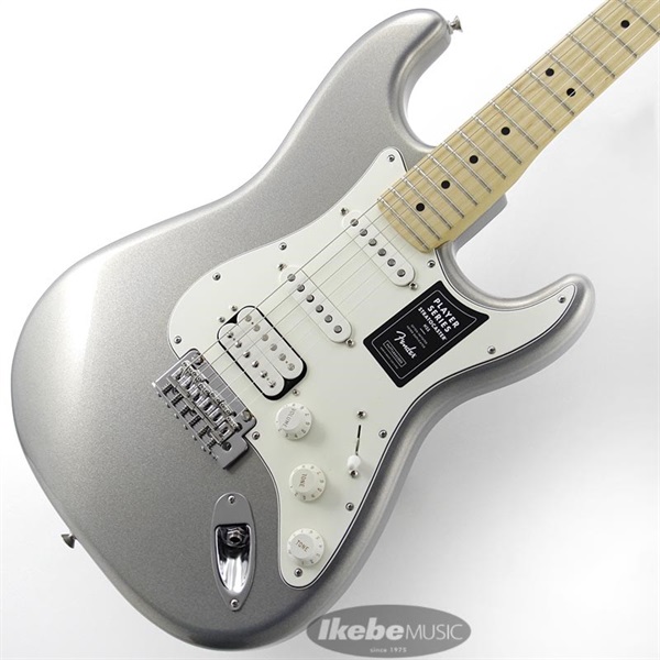 Fender MEX Player Stratocaster HSS (Silver/Maple) [Made In Mexico