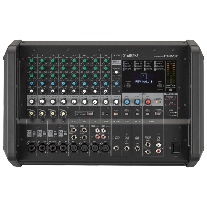 YAMAHA EMX7 【エフェクター内蔵パワードミキサー】 ｜イケベ楽器店