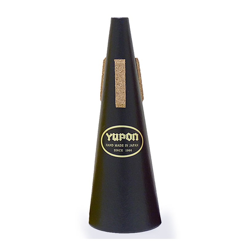 YUPON ユポン / ストレート・ミュート 黒 トランペット用 ｜イケベ楽器