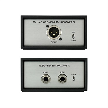 TELEFUNKEN TD-1(パッシブ1ch仕様) ｜イケベ楽器店オンラインストア