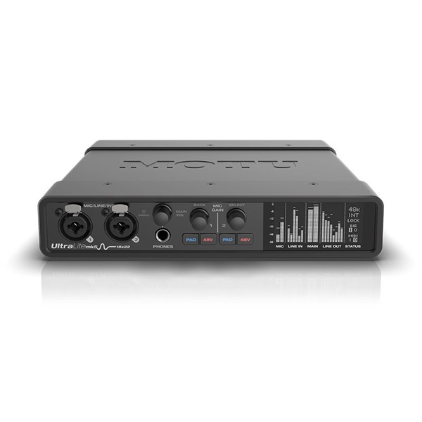MOTU UltraLite mk5(USBオーディオインターフェイス)(USB-C)(モツ