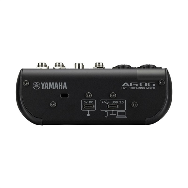YAMAHA AG06MK2 B(ヤマハ)(USBミキサー)(配信用インターフェース