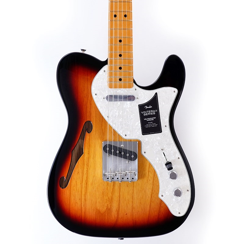 Fender MEX Vintera II 60s Telecaster Thinline (3-Color Sunburst