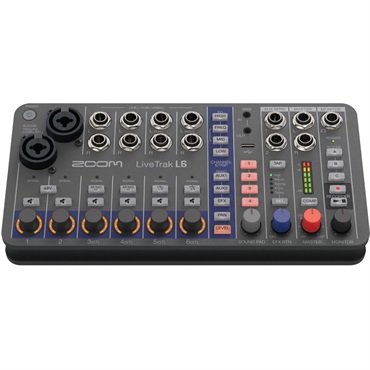 ZOOM LiveTrak L6（ズーム）（32bitフロート対応 ミキサー＆レコーダー