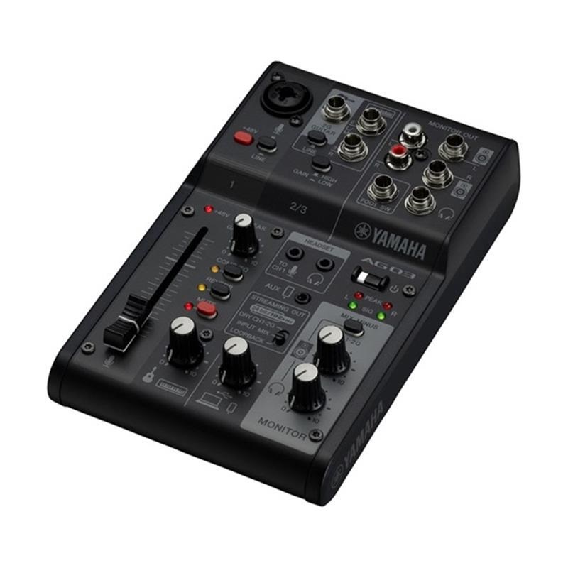 YAMAHA AG03MK2 B + OYAIDE製高品質USBケーブルセット (ヤマハ)(USB