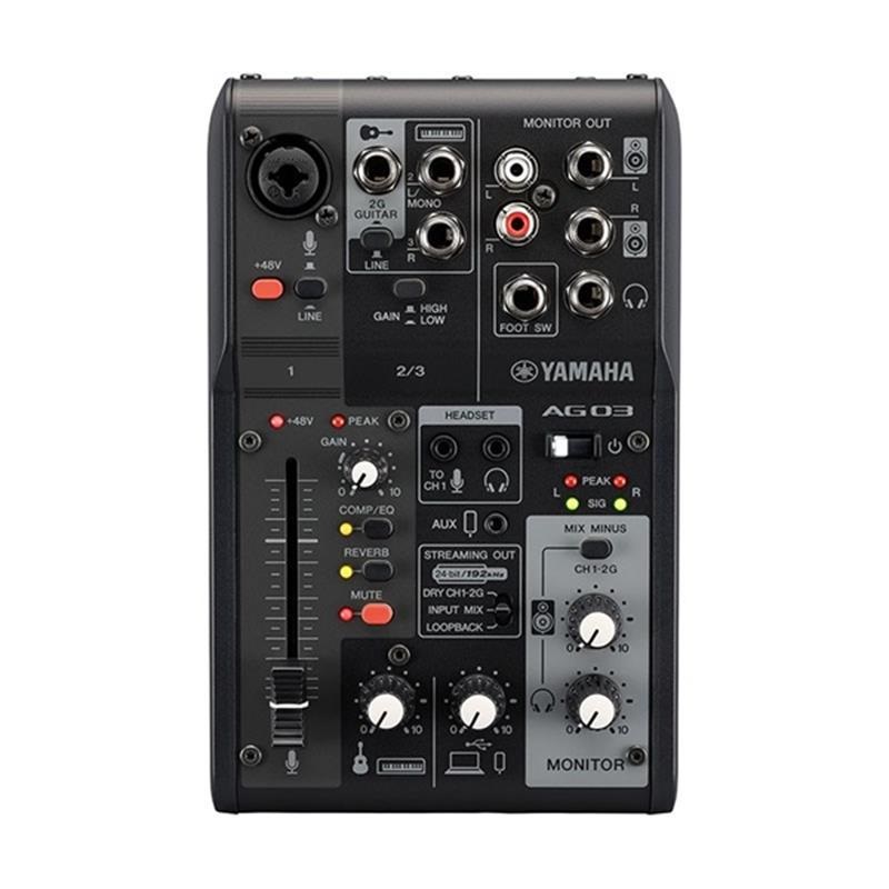 YAMAHA AG03MK2 B + OYAIDE製高品質USBケーブルセット (ヤマハ)(USB
