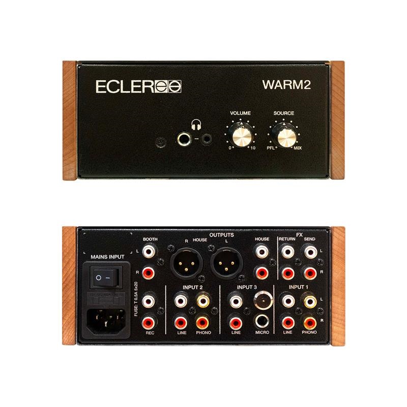 ECLER WARM 2 【2Ch ロータリー・アナログミキサー】 ｜イケベ楽器店