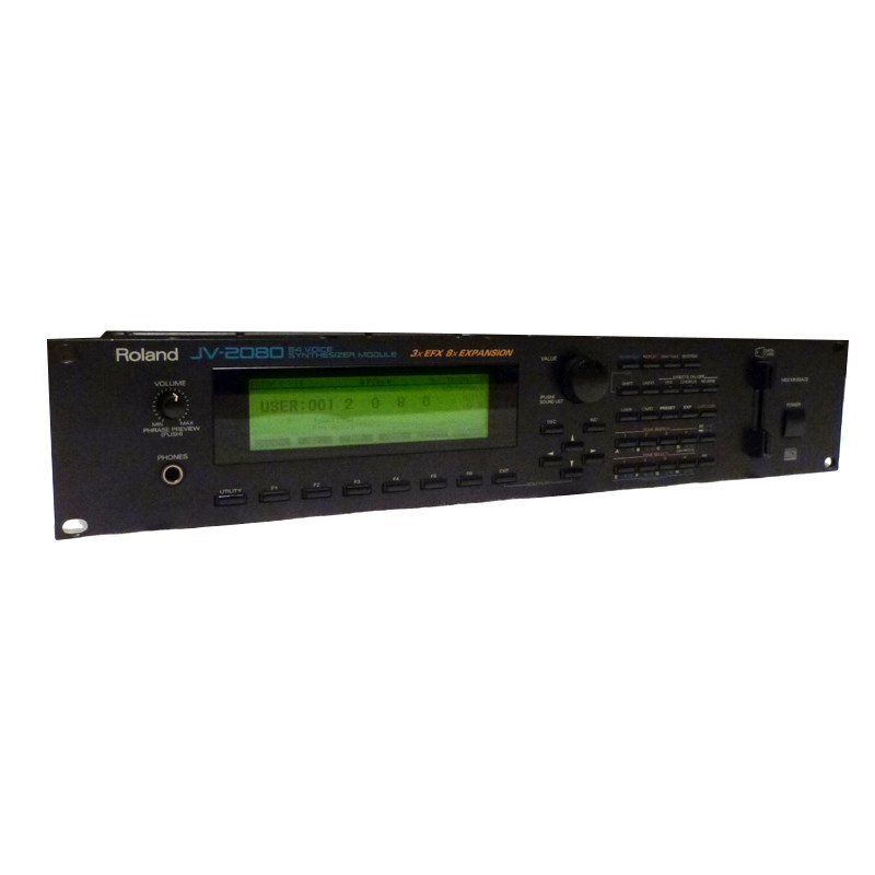 希少】ローランド 音源モジュール JV-2080 内蔵電池交換済み 希少