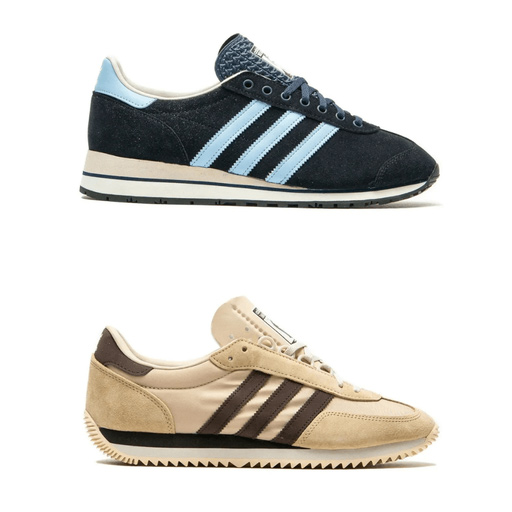 Oasis x adidas: Liam and Noel drop two new SPZL trainers – Oasis