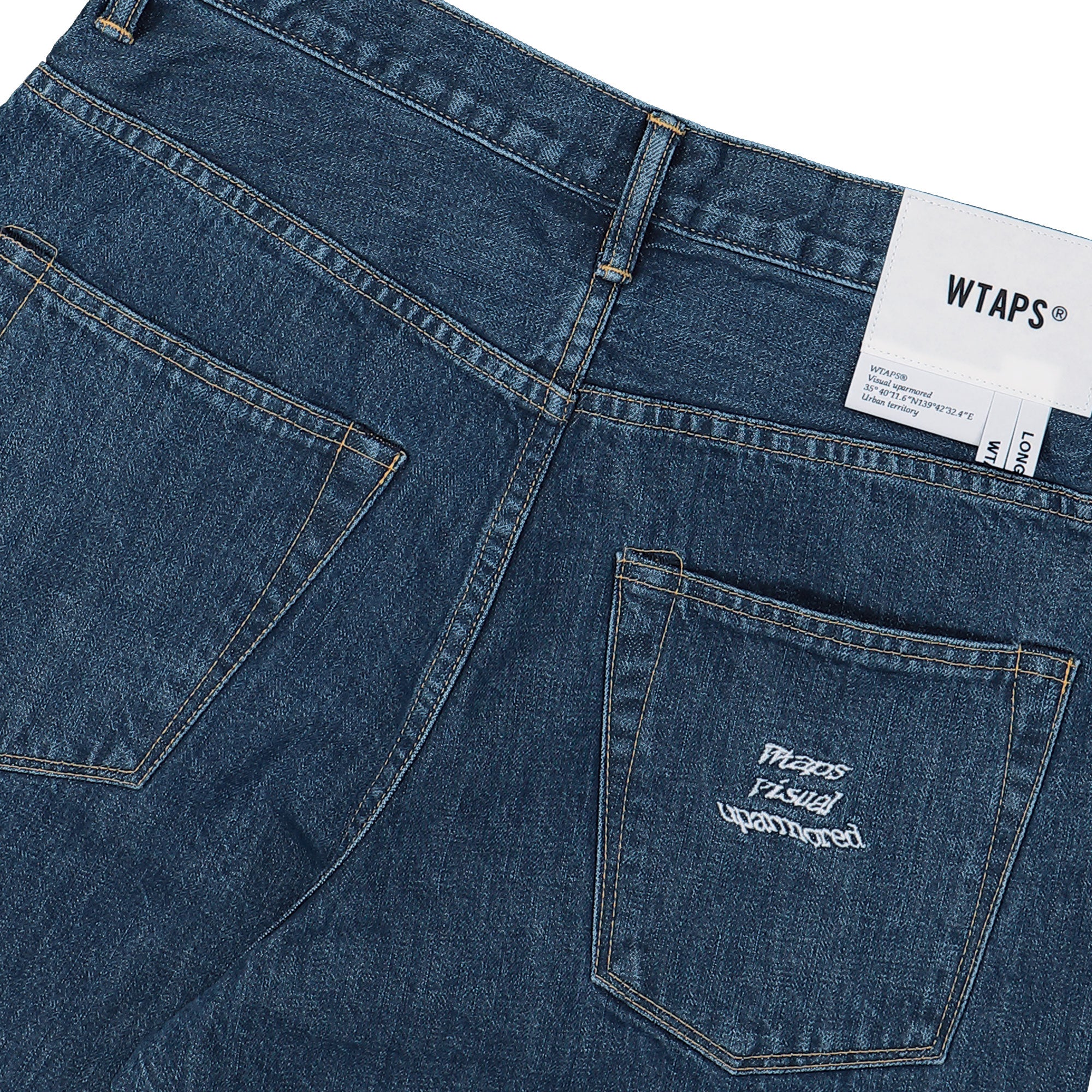 WTAPS Blues Straight / Trousers / Cotton. Denim 251WVDT-PTM03
