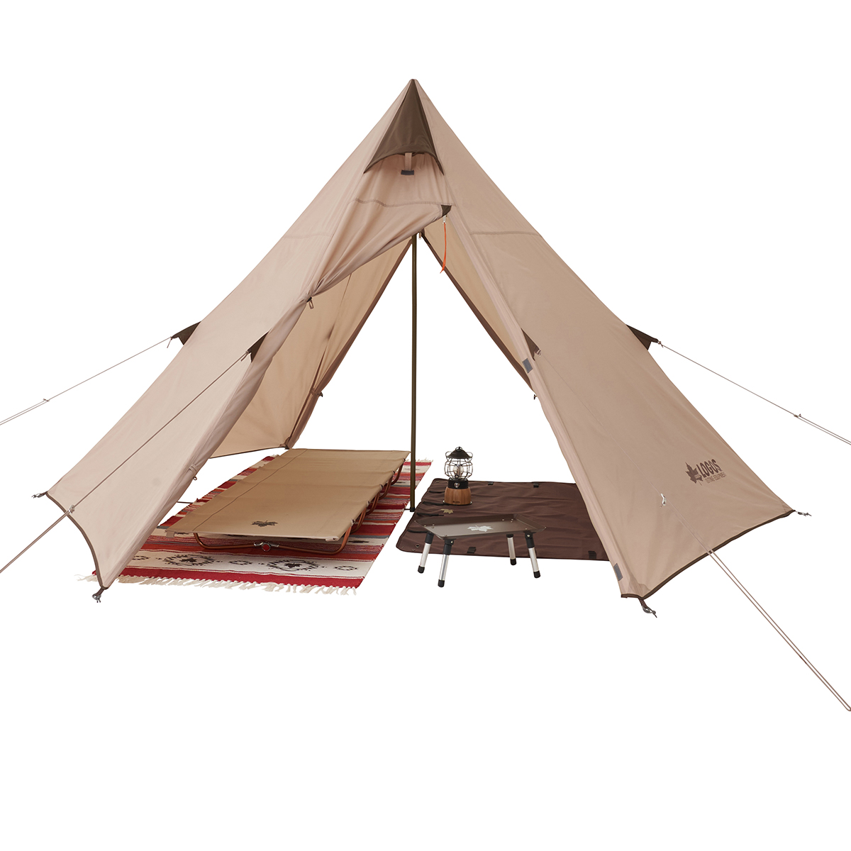 Tradcanvas Tepee 2ルーム 300-BB|ギア|テント|ワンポールテント|製品