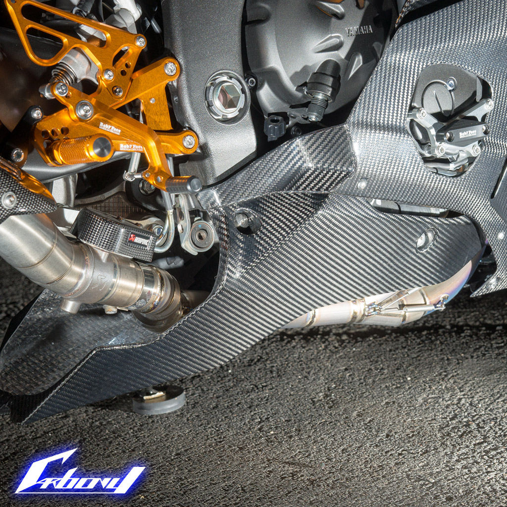 カーボニー YZF-R6 17-年用 ドライカーボン アンダーカウル NE-YA-R6