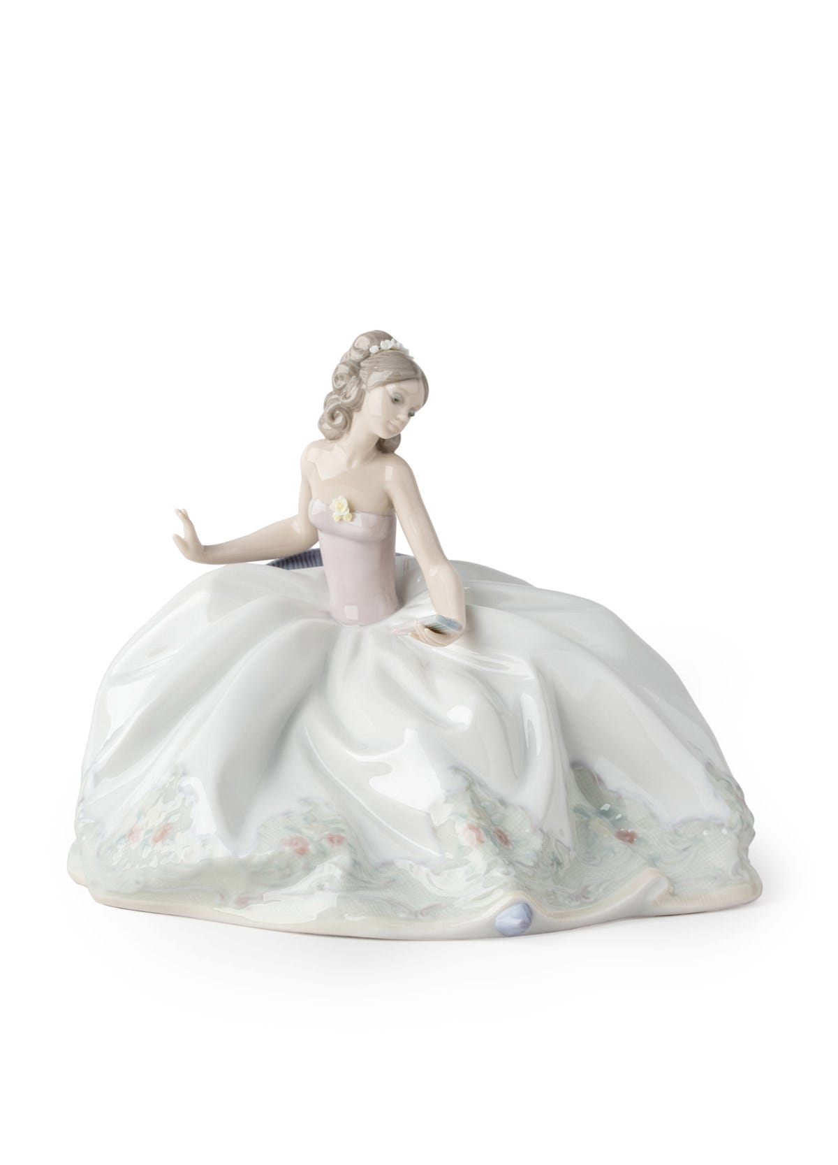 リヤドロ お祭り ひと休み 舞踏会の女性 5859 LLADRO お祭り<ひと休み> | リヤドロ公式オンライン