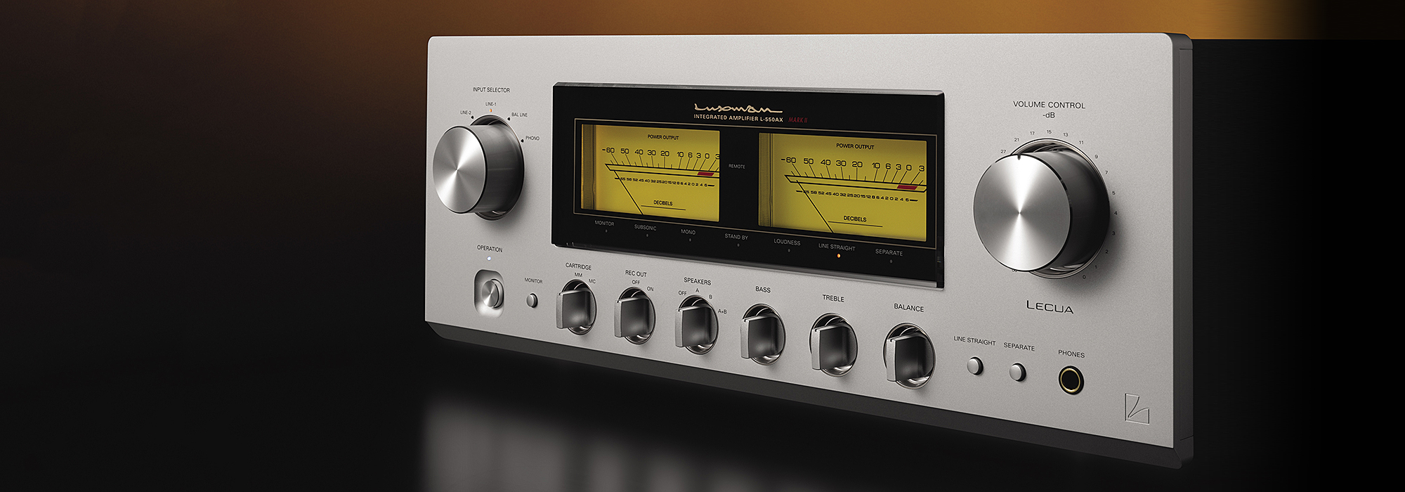 L-550AXII｜製品情報｜ラックスマン株式会社 - LUXMAN