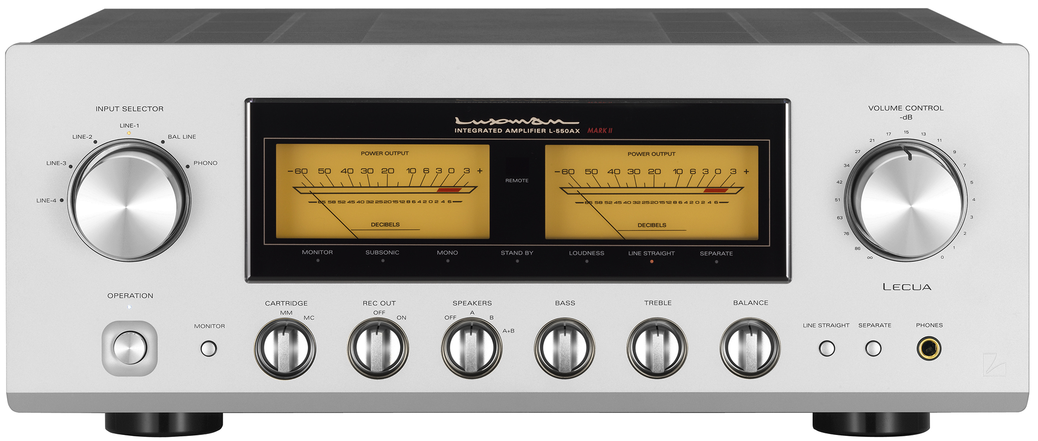 L-550AXII｜製品情報｜ラックスマン株式会社 - LUXMAN