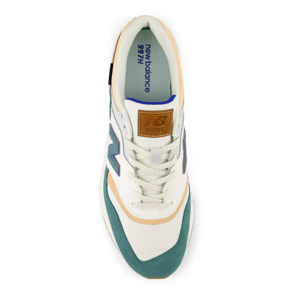 NEW BALANCE CM997HZT LACE OXFORD SEA SALT NEW SPRUCE - MENS