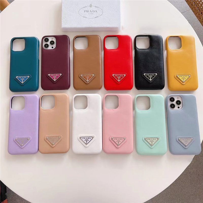prada iphone16/16pro maxケース 革 ブランド iphone15/14/13pro
