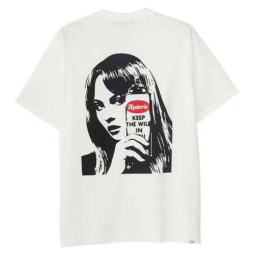 HYSTERIC GLAMOUR ヒステリックグラマー 02243CT04 GRAFFITI GIRL T