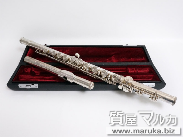 極希少！音鳴り良好】ヤマハ フルート YFL 451 葡萄刻印 頭部管銀製