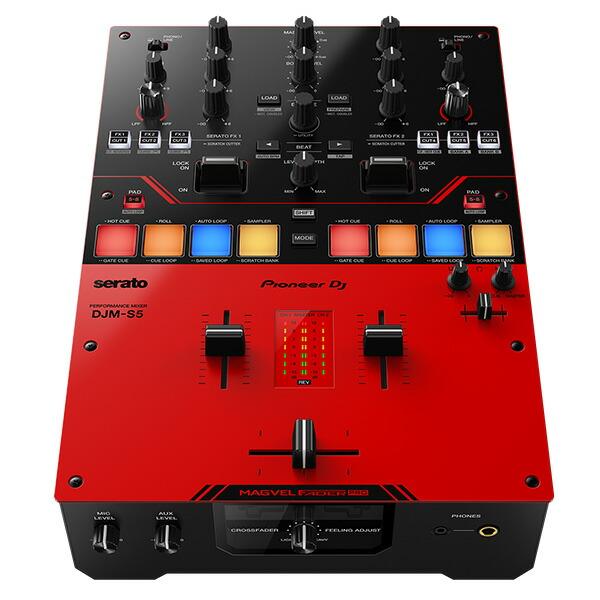 Pioneer DJミキサー DJM-S5 《serato DJ Pro対応》: DJ・DTM・電子機器