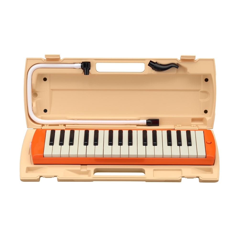 オリジナルおなまえドレミシールプレゼント】YAMAHA ピアニカ オレンジ