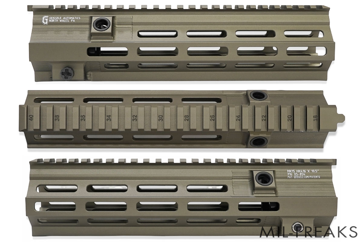 Airsoft Artisan Geisseleタイプ MK15 ハンドガード 9.5インチ DDC