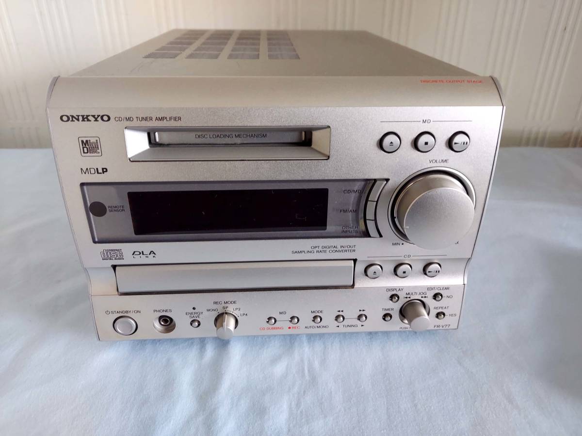 ONKYO FR-V77 (FM受信のみNG) ONKYO FR-V77 (FM受信のみNG) ONKYO CD