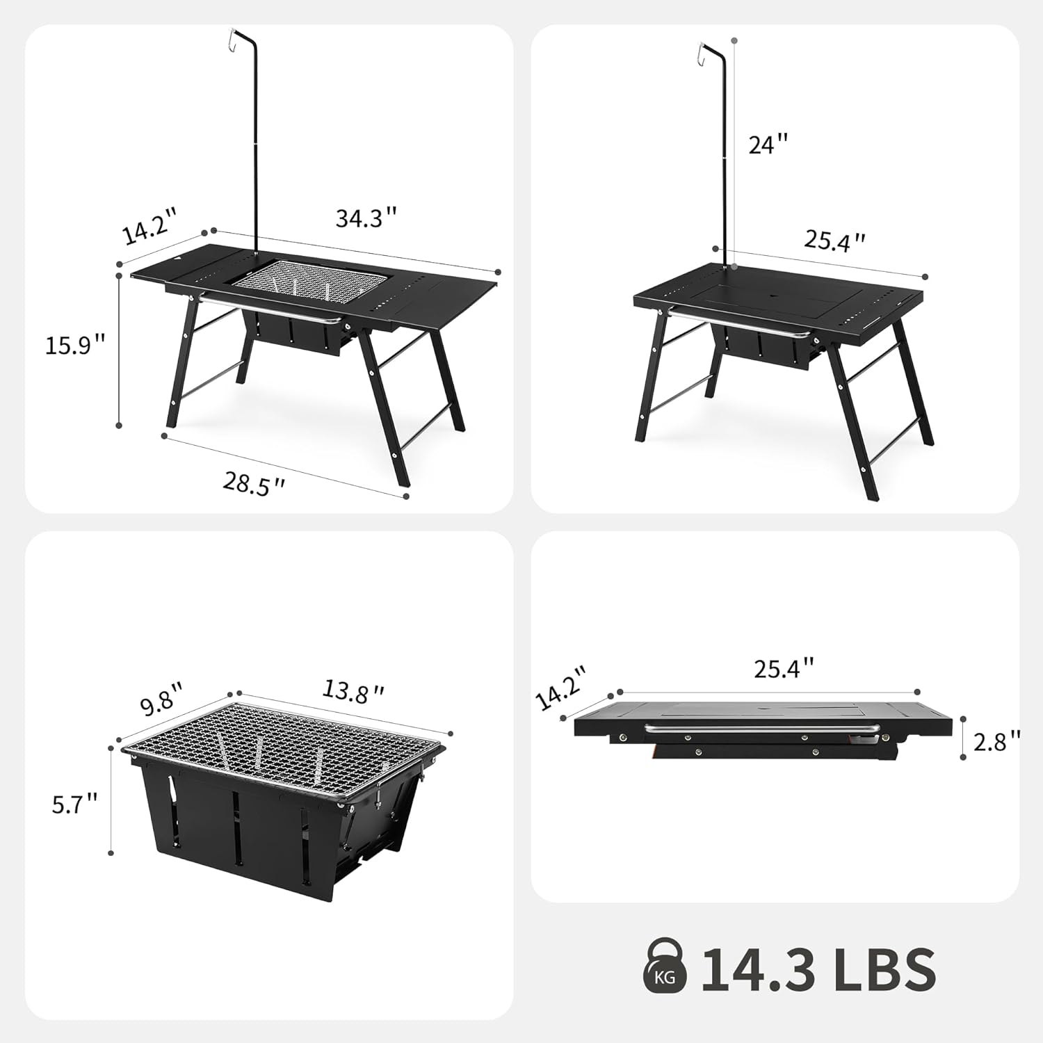 TerraGrid™ IGT Modular Camping Table – Naturehike