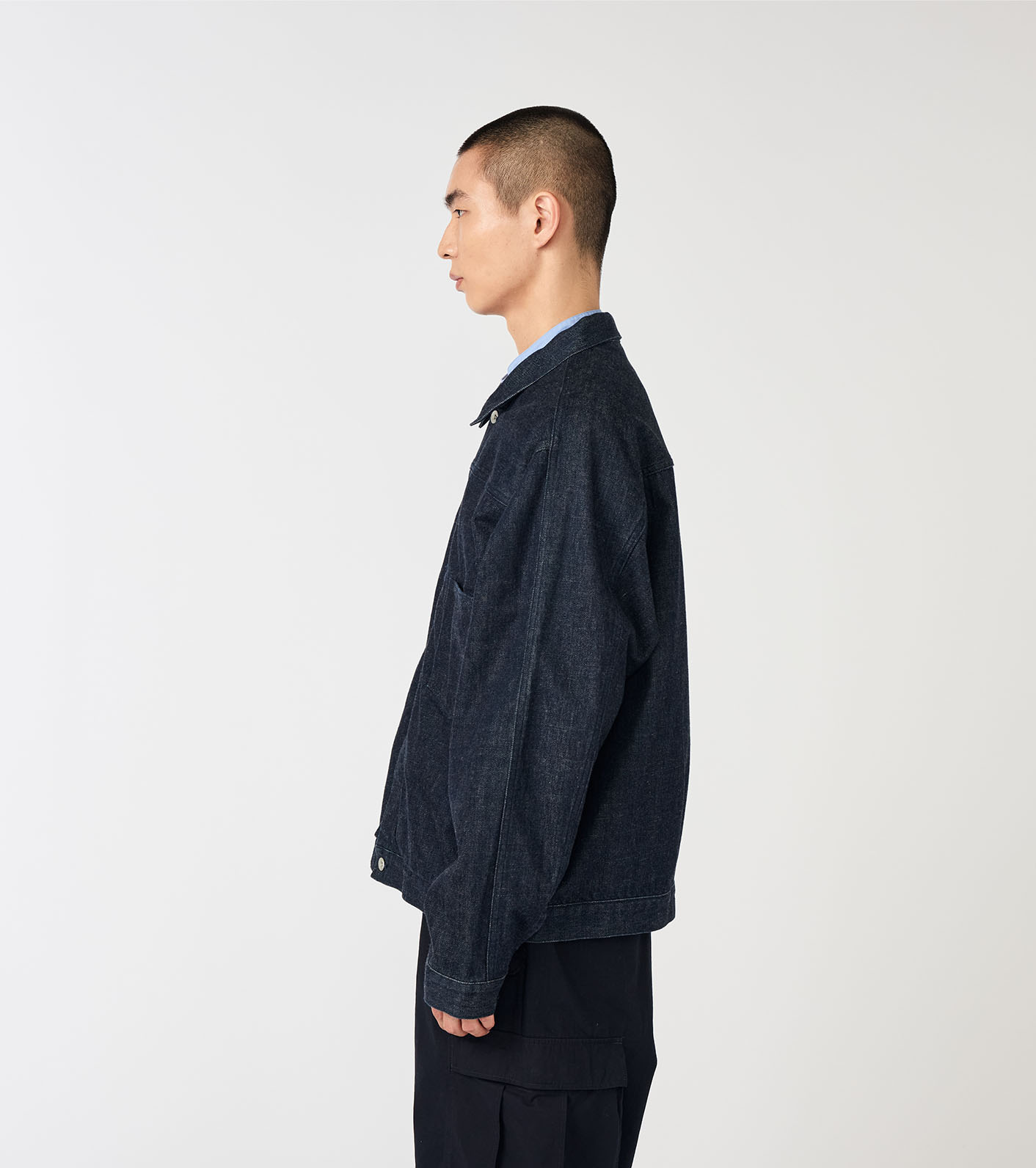 nanamica / Short Denim Jacket