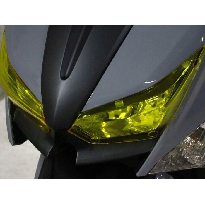 ヘッドライトカバー イエロー シグナスグリファス｜スクーター外装｜の