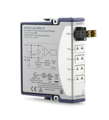 784788-01 NI / EMERSON, Temperature Input Module, C Series, NI