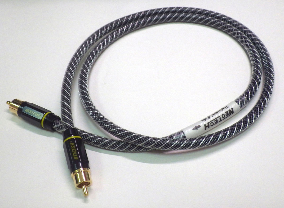 NEOTECH デジタルケーブル RCA 同軸ケーブルNEVD-2001 NEOTECH