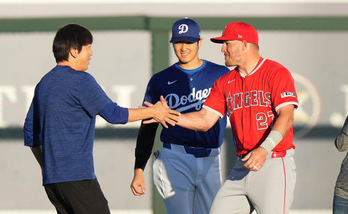 エンゼルス・トラウト、大谷翔平祝福「契約、結婚も含めておめでとう