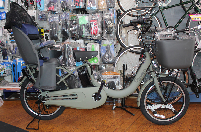 パナソニックの子乗せ電動自転車NEWモデルギュットクルームR・EXが入荷