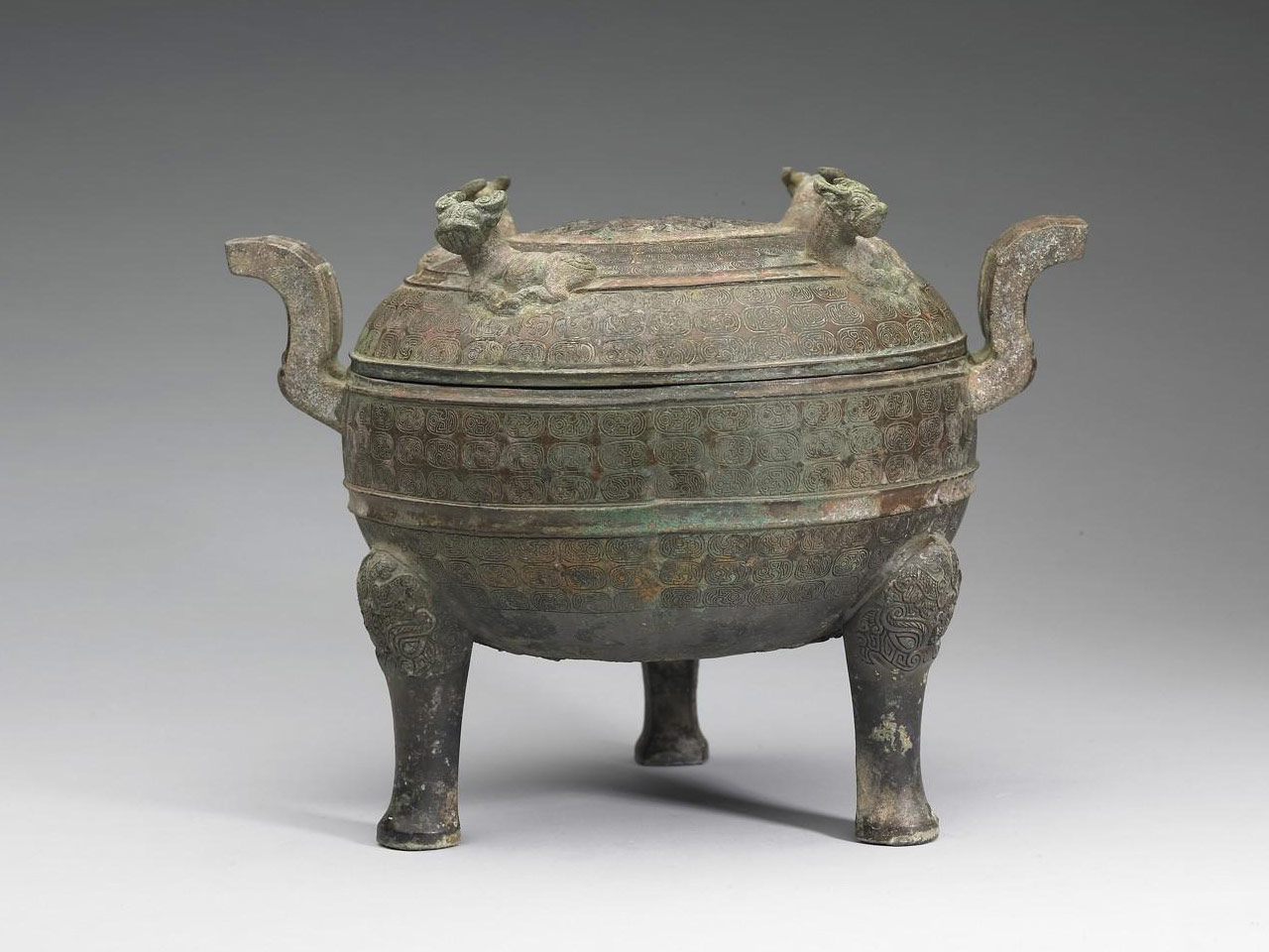 中国春秋時代の青銅器 王子午鼎 中国古玩 中国春秋時代の青銅器 王子午